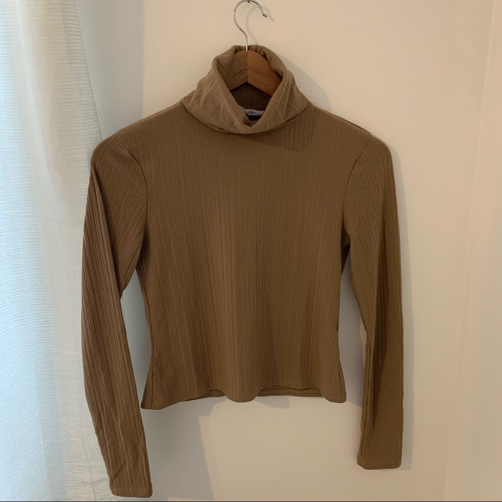 Ribbed Turtleneck